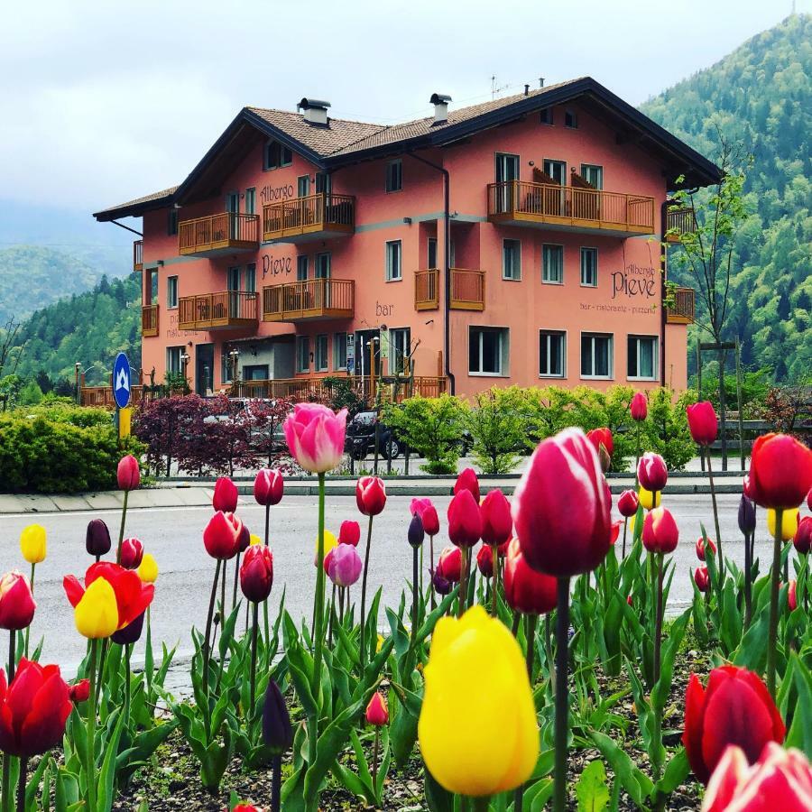Alpieve Albergo Pieve เปียเว ดิ เลโดร ภายนอก รูปภาพ